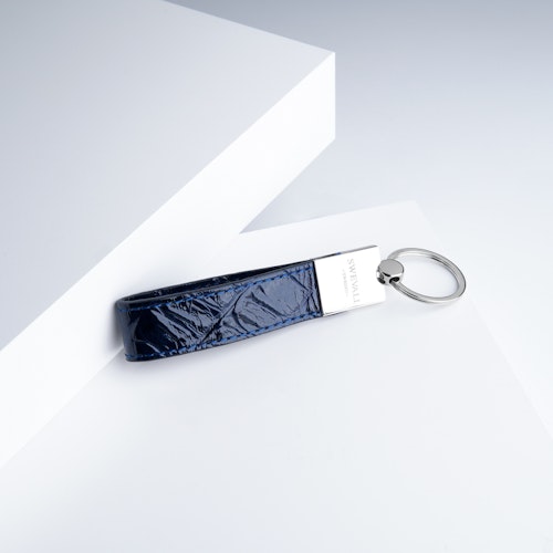 Leather Key Holder "Coco Blue Night" The Key - SWEVALI