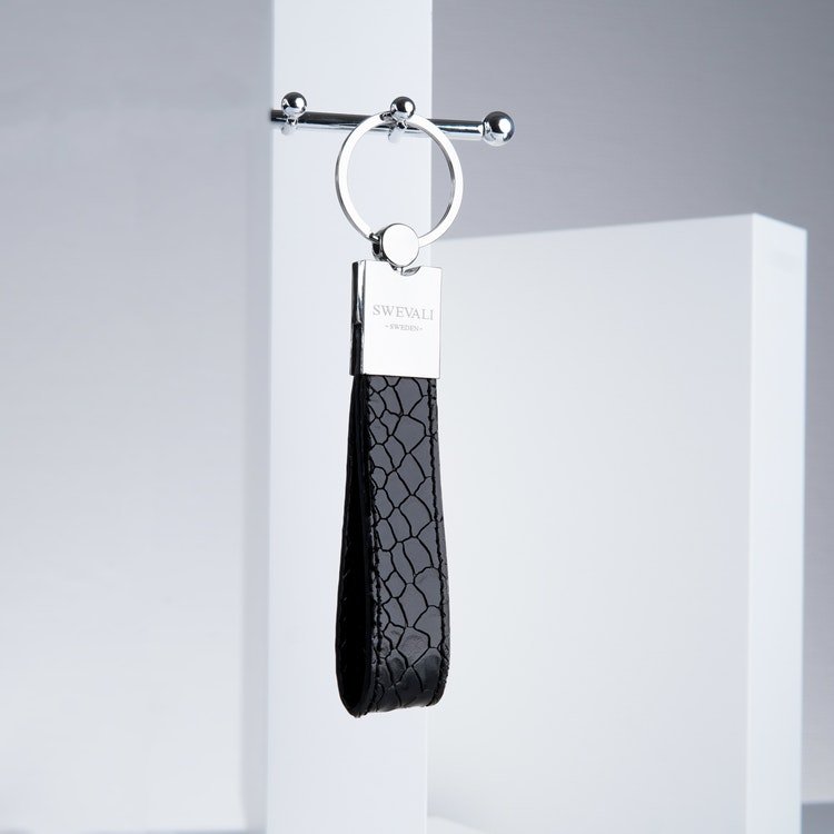 Leather Key Holder "Python lyx trace" the key from swevali