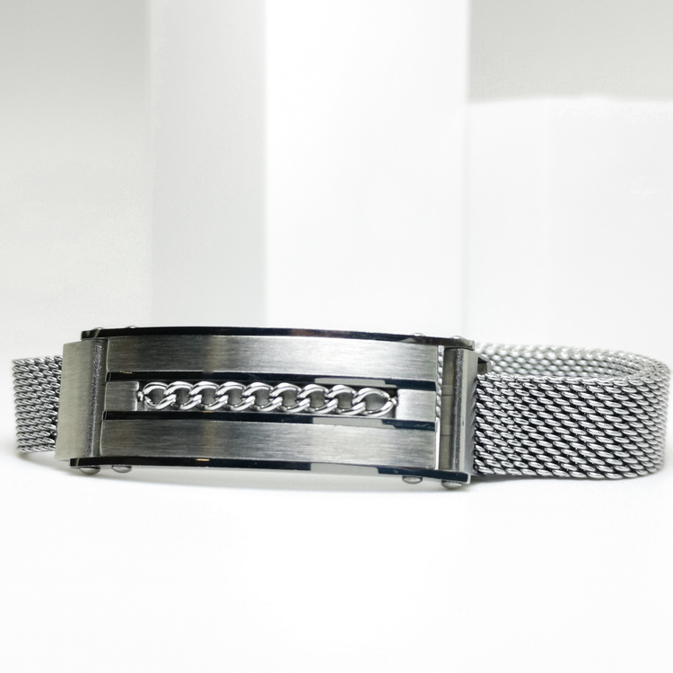 Confident Grey Metal Armband bild 1 är ett herr armband med vackra detaljer och hög kvalité