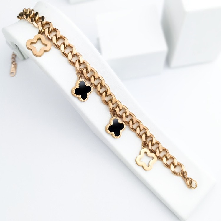 Clover La vie Special Rose Gold Edition Bracelet - SWEVALI