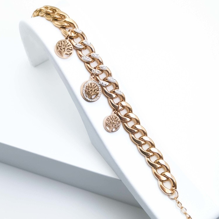 Tree of life Confident Rose Gold Edition Bracelet - SWEVALI