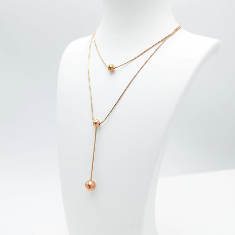 Prestige Beauty Orbits bild 4 Dam halsband. Modern, stilren och exklusive Smycke.
