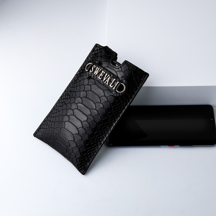 Bild 4 Genuine Leather Phone pouch mobilfodral och lyxig phone case python pattern