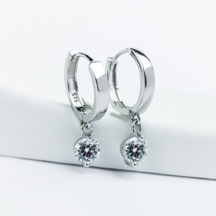 3 - Monaco  Silver Örhänge 925 Modern and trendy earings and women jewelry and accessories