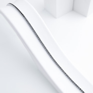 Diamond Black Legacy Silver Armband 925 - SWEVALI