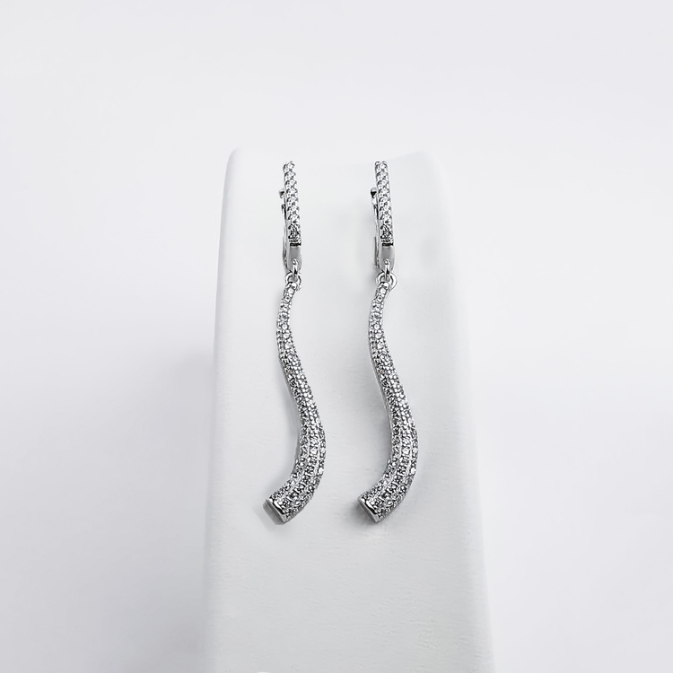 2 - Soirre Silver Örhänge 925 Modern and trendy earings and women jewelry and accessories