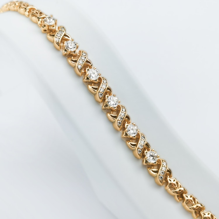 Xena Diamond Gold Edition Bracelet - SWEVALI