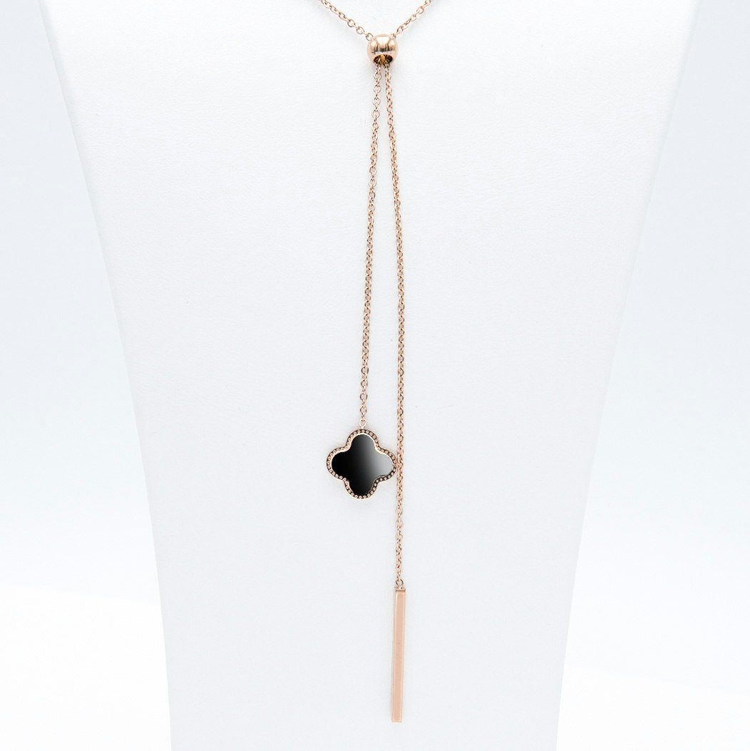 3- Clover Grace Brace Rose Edition Halsband Modern and trendy Necklace and women jewelry and accessories from SWEVALI fashion Sweden