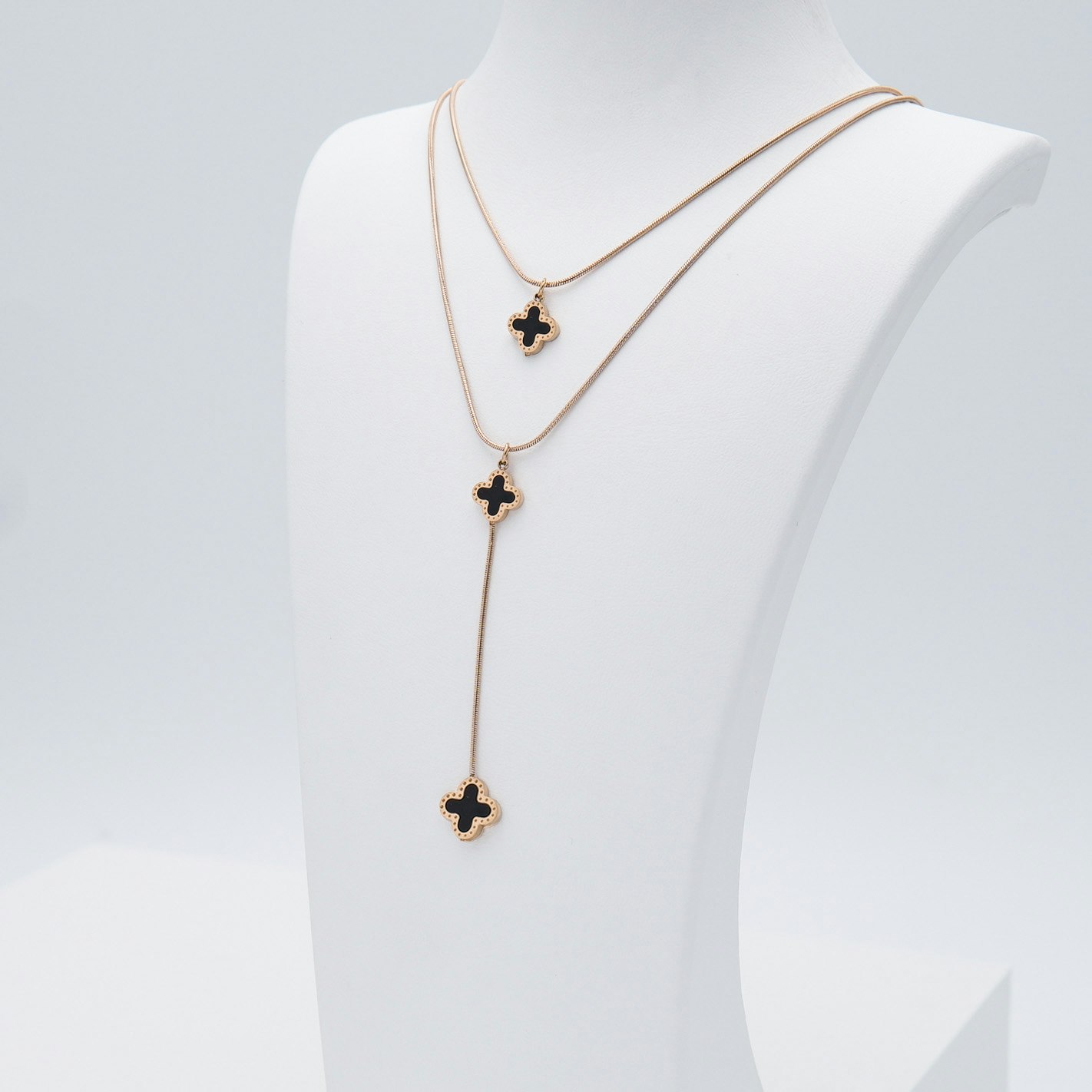 Clover Lucky Forever Rose Gold Edition Necklace - SWEVALI