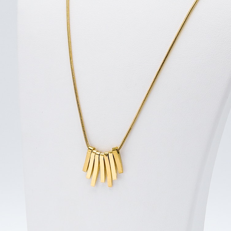 Fashionista Dance Gold Edition Necklace - SWEVALI