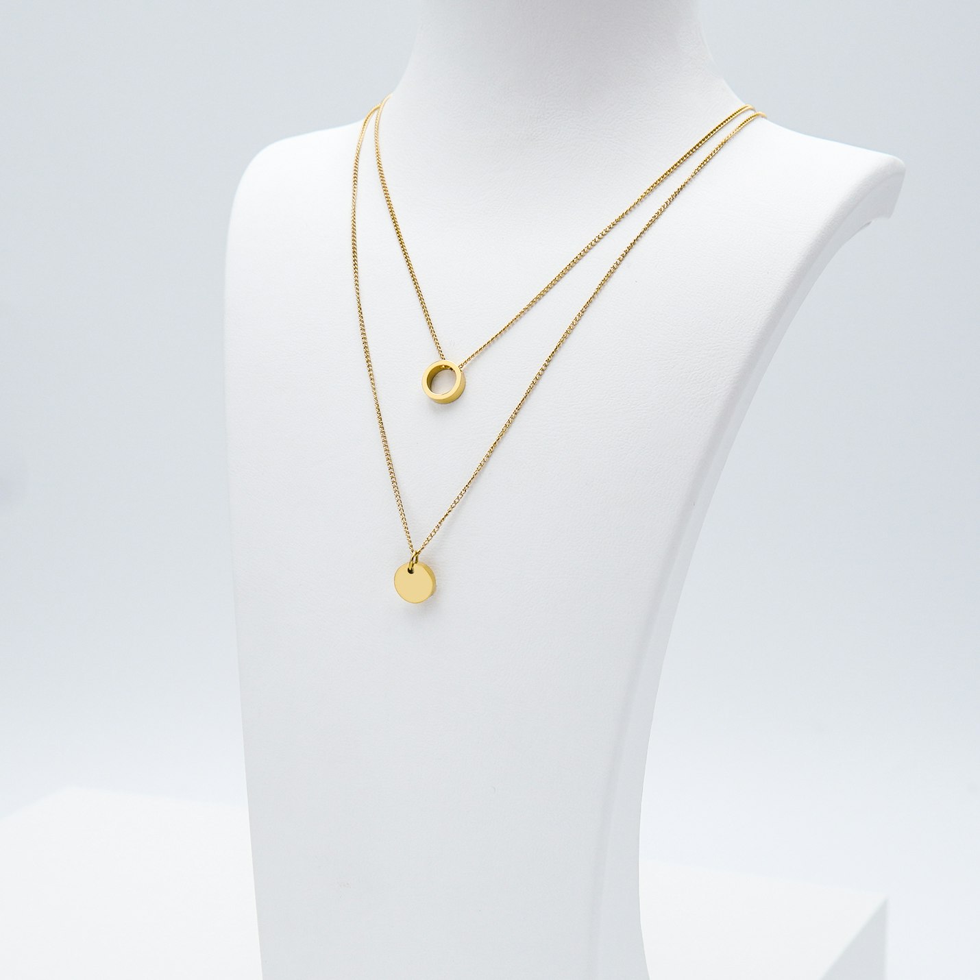 2- Just For You Gold Edition Halsband Modern and trendy Necklace and women jewelry and accessories from SWEVALI fashion Sweden