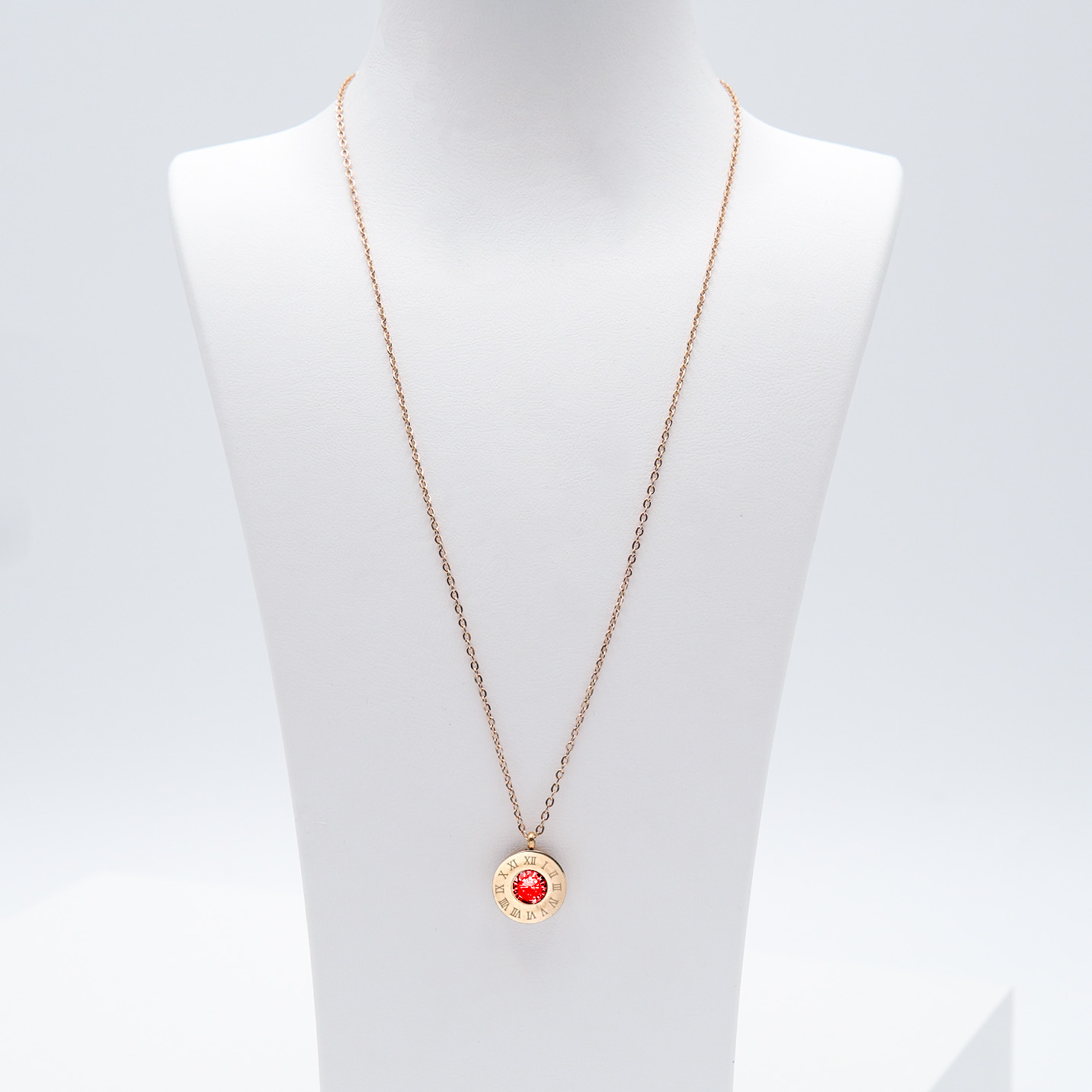 2- 4 Queen Diamonds Necklace Rose Edition Halsband Modern and trendy Necklace and women jewelry and accessories from SWEVALI fashion Sweden