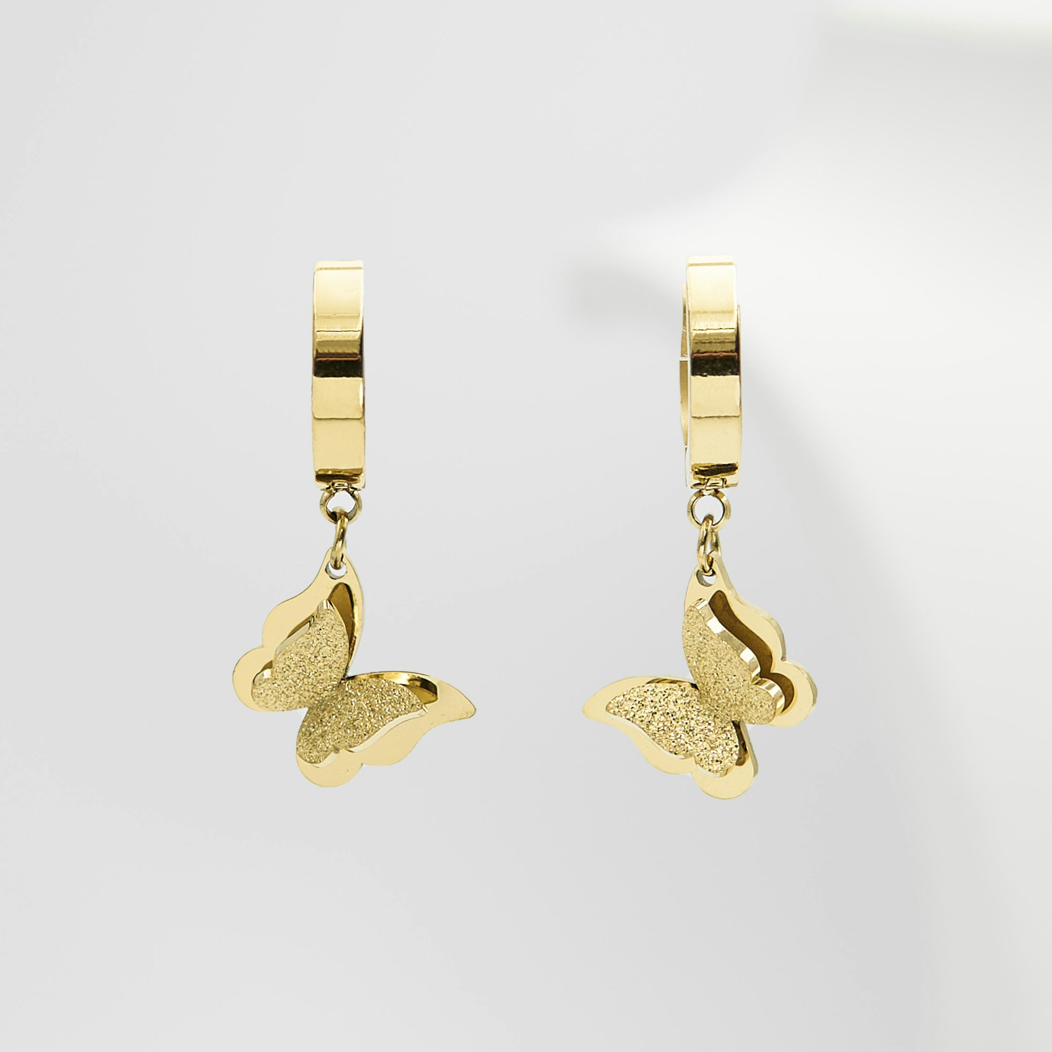 Butterfly Minimalist Gold Edition - Earring 316 L- SWEVALI