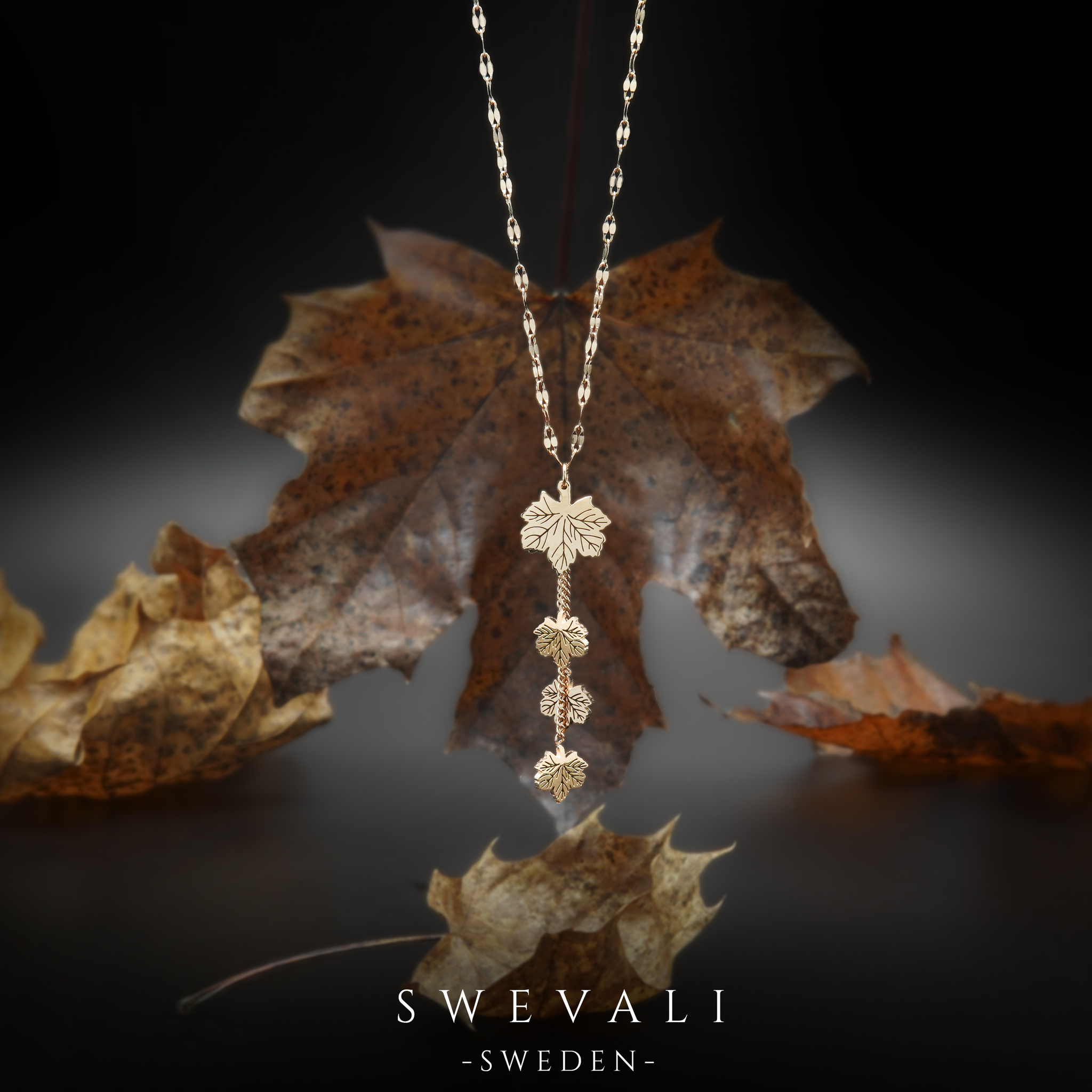 Lady Seasons Rose Gold Necklace - SWEVALI