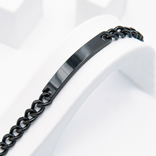 Black Elegant - Herr Bracelet Steel - SWEVALI