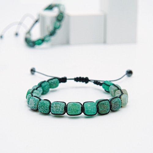 Vacation Green Islands - Men&#39;s Pearl Bracelet - SWEVALI