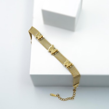 Butterfly Soft Touch - Gold Edition Bracelet Women - SWEVALI