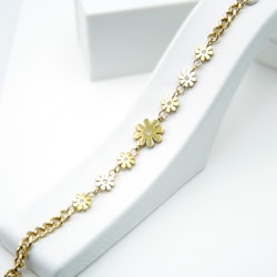 chrysanthemum Confident - Gold Edition Ladies Bracelet - SWEVALI