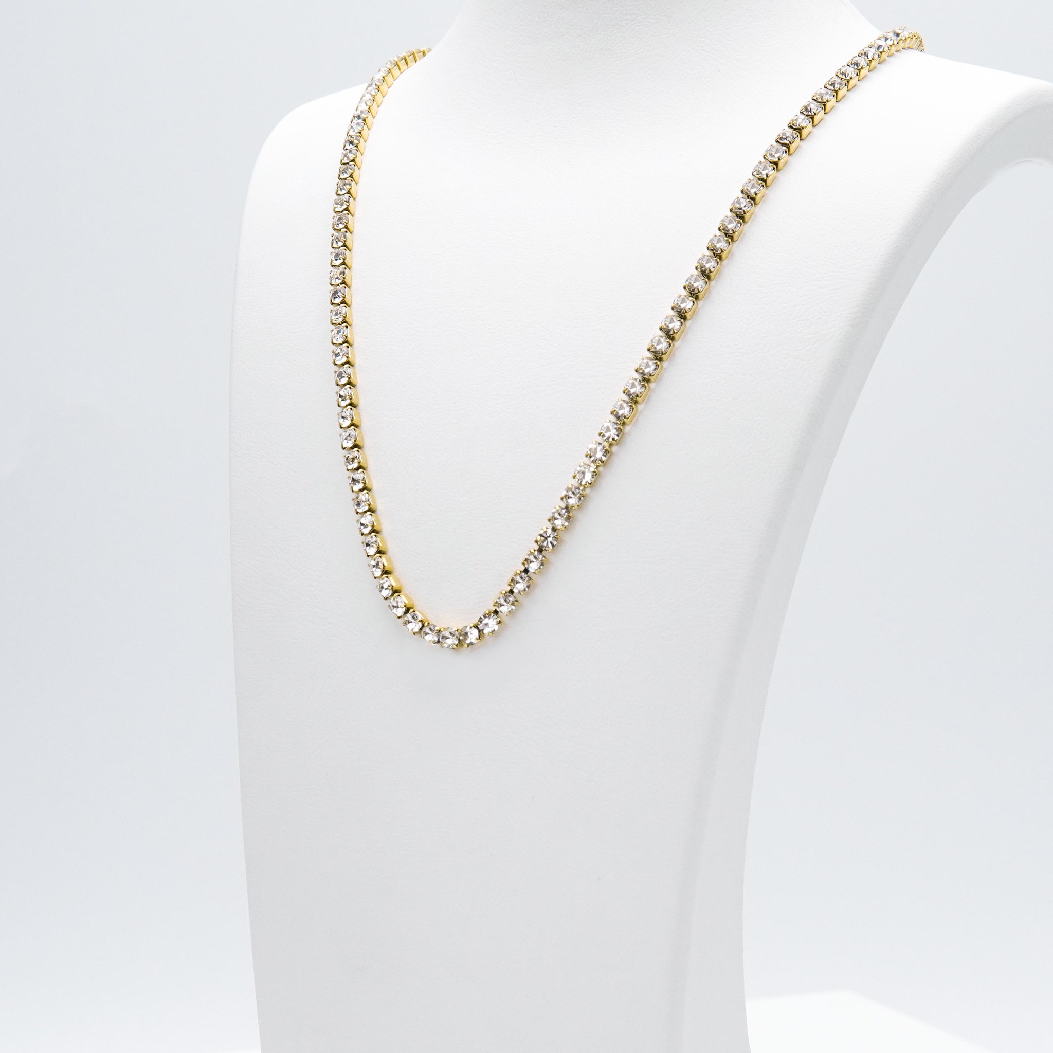 Diamond Flux Gold Edition Ladies&#39; Necklace - SWEVALI