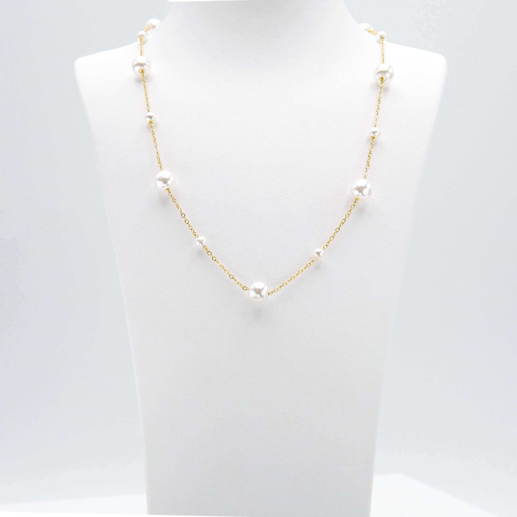 1 Pearl & Beauty - Gold Edition Halsband Dam - SWEVALI