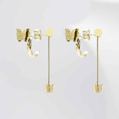 Butterfly Friday Night - Gold Edition Set Earrings - SWEVALI