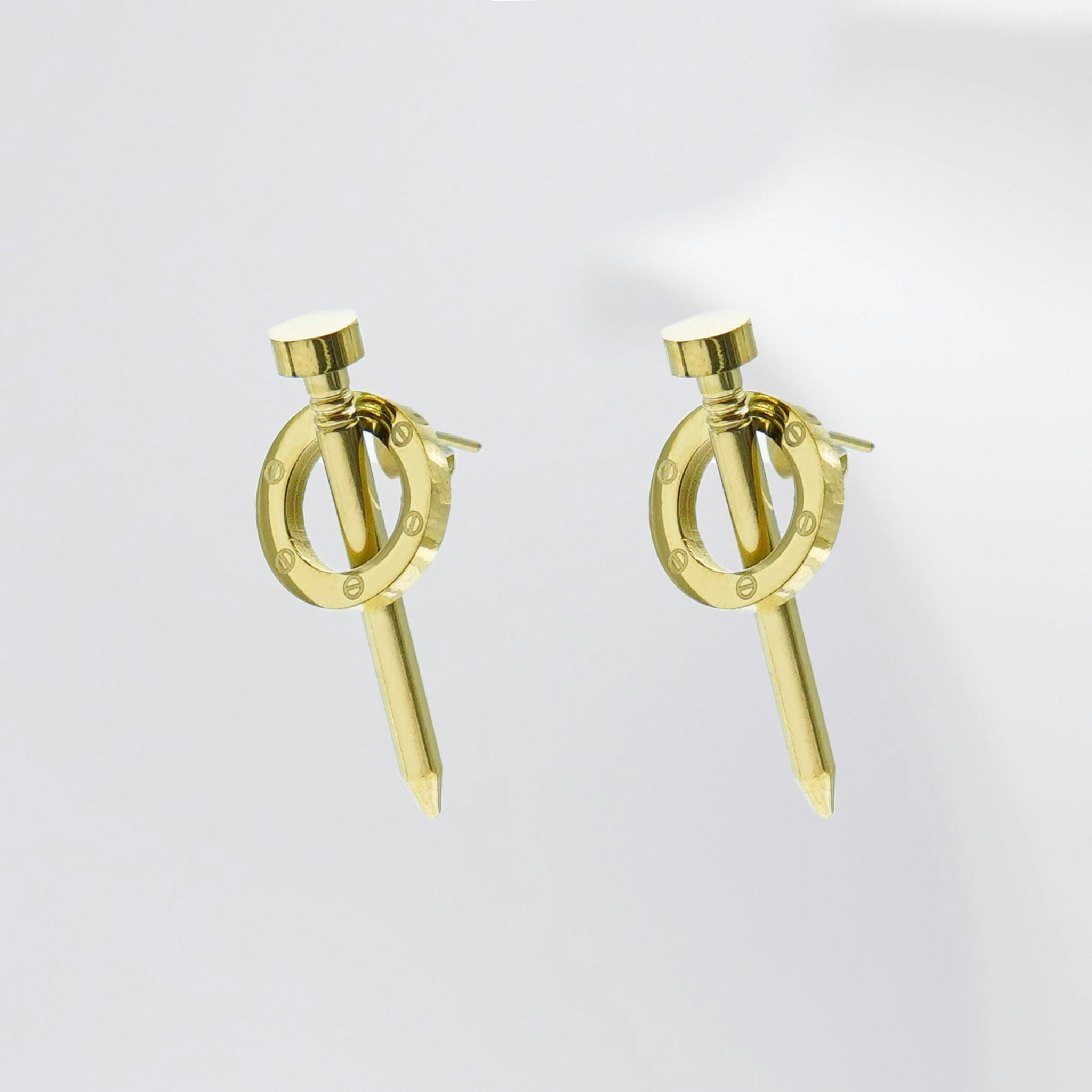 Naily The Motive - Gold Edition Fashion Earrings - SWEVALI
