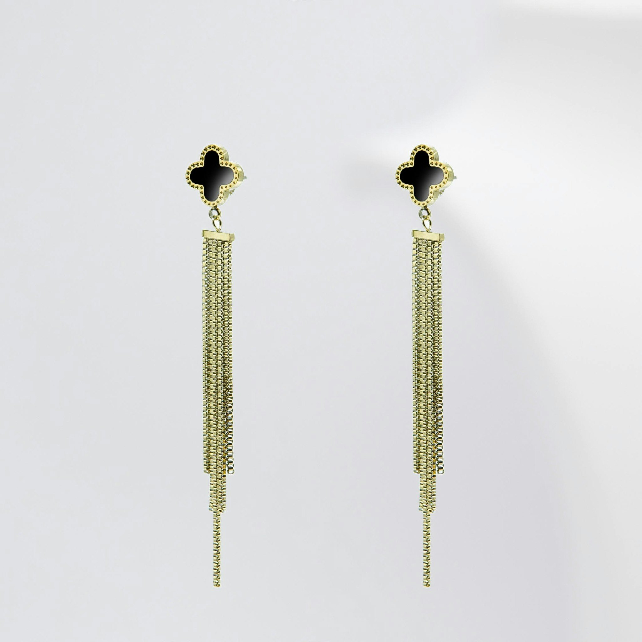 Clover Carnival - Gold Party Edition Earrings - SWEVALI