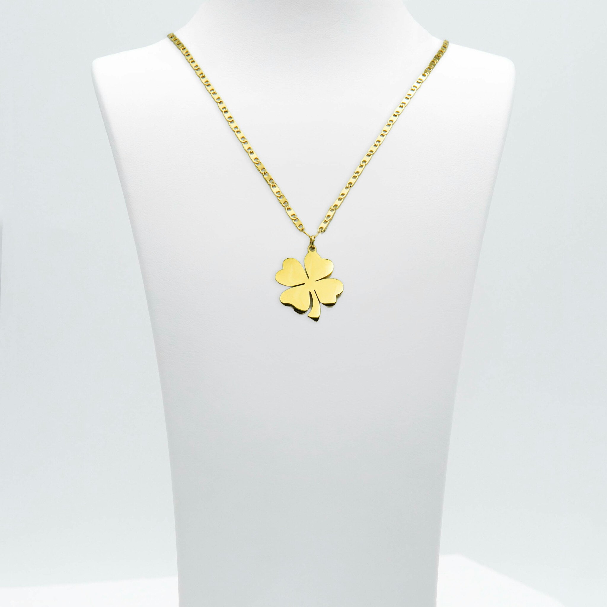 Clover Power Of Solo - Gold Edition Necklace Women - SWEVALI