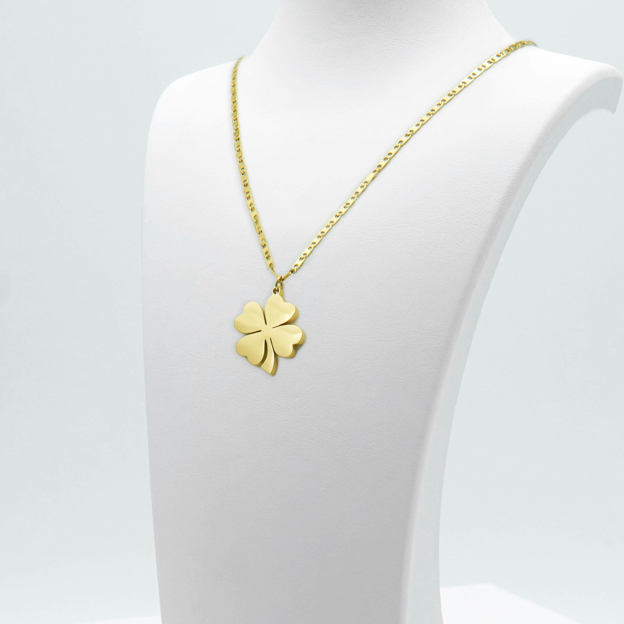 Clover Power Of Solo - Gold Edition Necklace Women - SWEVALI