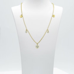 Midheart Diamond - Gold Edition Necklace Women - SWEWALI