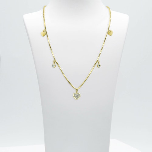 Midheart Diamond - Gold Edition Necklace Women - SWEVALI