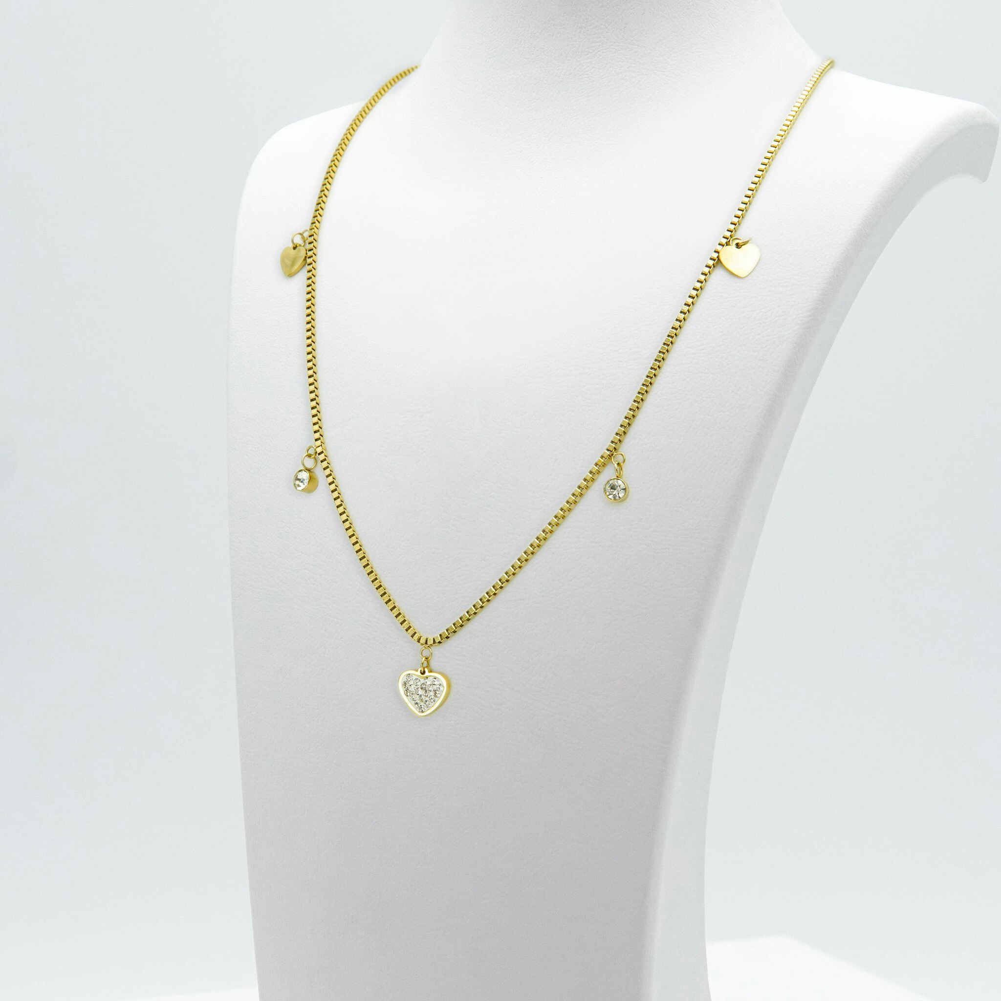 Midheart Diamond - Gold Edition Necklace Women - SWEWALI