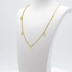 Midheart Diamond - Gold Edition Necklace Women - SWEWALI