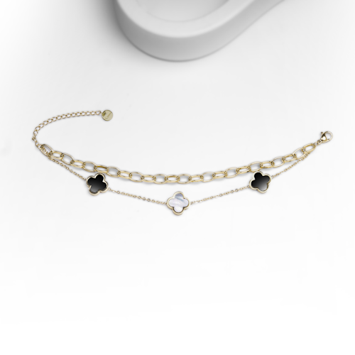 Clover Confident Special Gold Edition Bracelet - SWEVALI