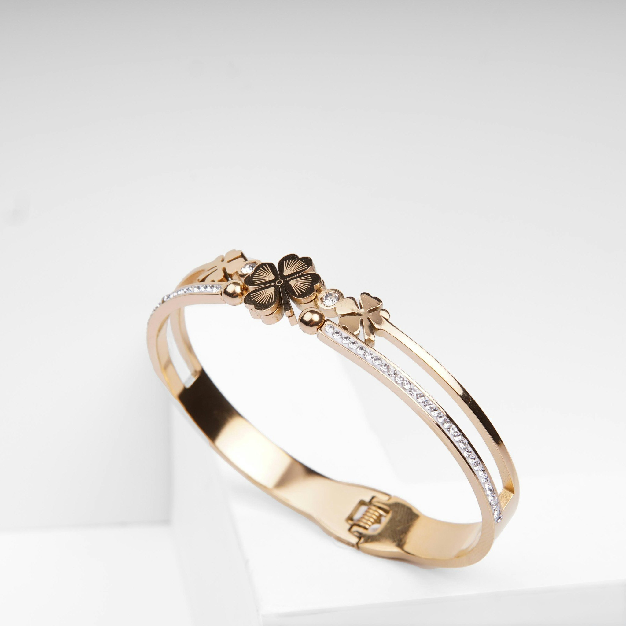 Clover Luxurious Limited Edition - Gold Edition Armband Dam - SWEVALI