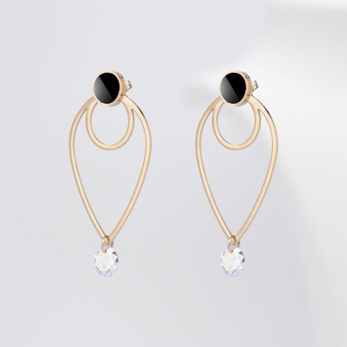 Era Elegance Diamond - Gold Edition - Earring Ladies - SWEVALI