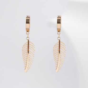 18K Gold Plated - Palmes d'or de SWEVALI Gold Edition - Earring Women - SWEVALI