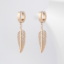 18K Gold Plated - Palmes d'or de SWEVALI Gold Edition - Earring Women - SWEVALI