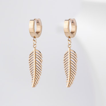 18K Gold Plated - Palmes d'or de SWEVALI Gold Edition - Earring Women - SWEVALI