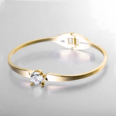 18K Guldpläterad - Yes forever Gold Edition - Armband Dam - SWEVALI