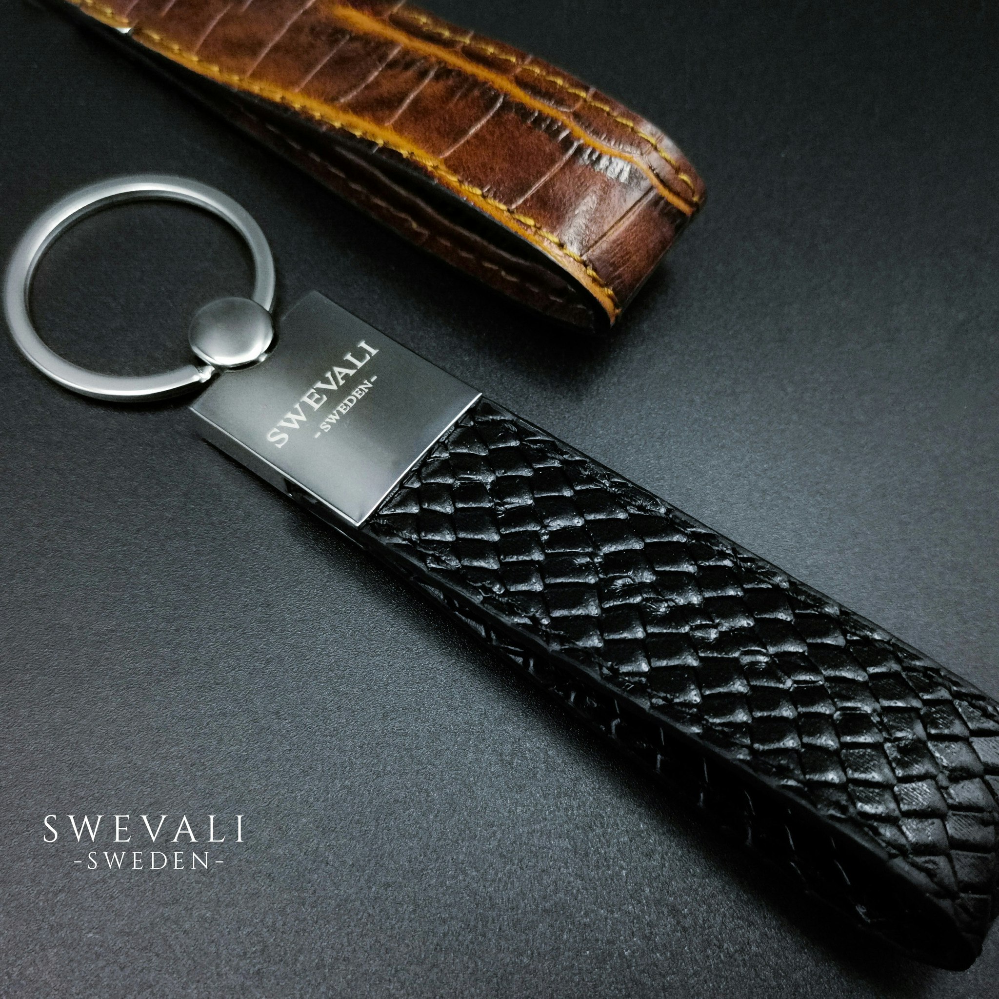 Leather Key Holder "Sneaky Lyx Trace" The Key - SWEVALI