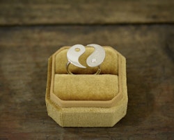 Yin Yang, silverring