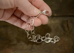 Silverarmband  2-radigt