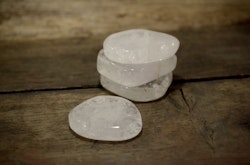 Bergkristall platta, stor touchstone