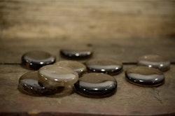 Rökkvarts platta, 30 gram, touchstone