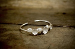 Bubble trouble, silverarmband