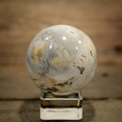 Ocean jaspis, 6,7 cm, klot, 412 gram