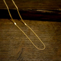 Guldkedja, 18k, pansar, 0.85 mm, 40 cm