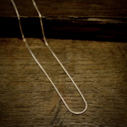 Silverkedja för barn, 0,85 mm, 35 cm