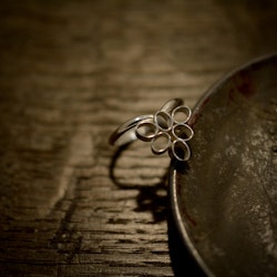 Fleur, silverring
